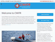 Tablet Screenshot of cwfire.org